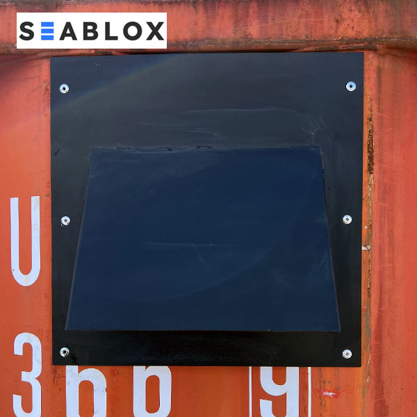 Shipping Container Vent – Black - Image 3