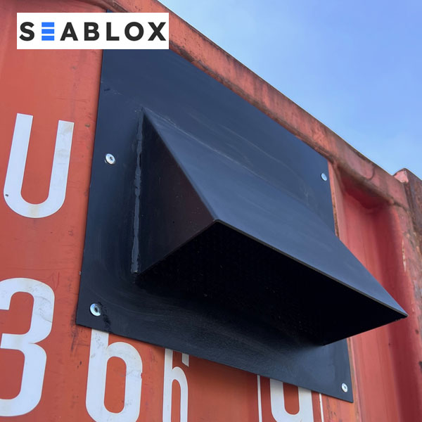 Shipping Container Vent – Black - Image 2